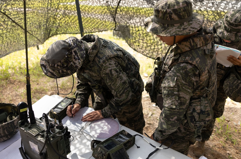 KMEP 23.3: ROK Marines conduct Bilateral Mortar Range