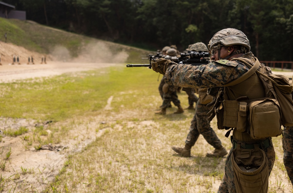 KMEP 23.3: U.S. Marines and ROK Marines conduct a Bilateral Combat Marksmanship Range KMEP 23.3: U.S. Marines and ROK Marines conduct a Bilateral Combat Marksmanship Range