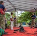 Pacific Partnership 2023 band perform a concert at Luong Van Chanh High School