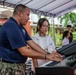 Pacific Partnership 2023 band perform a concert at Luong Van Chanh High School