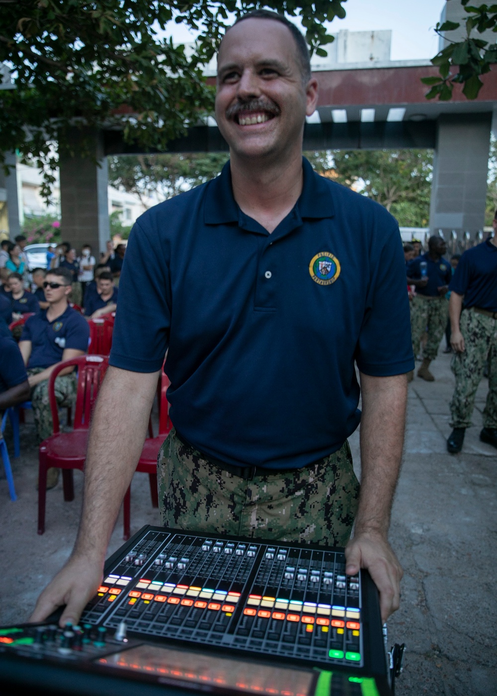 Pacific Partnership 2023 Band Performs Concert With Vietnamese Students