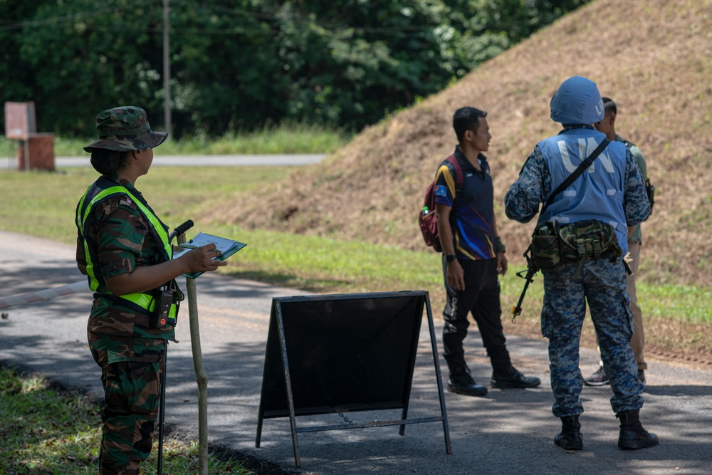 Keris Aman 23 | Malaysia Armed Forces Conduct UN Site Control