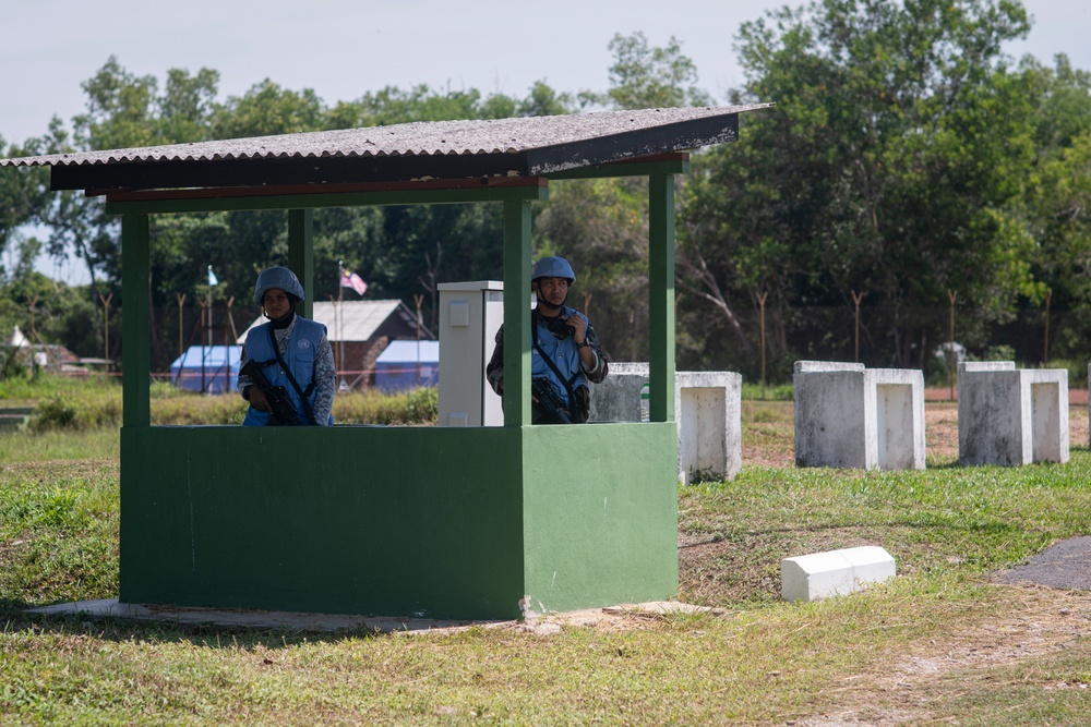 Keris Aman 23 | Malaysia Armed Forces Conduct UN Site Control