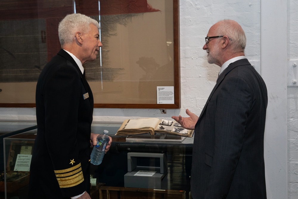 Commander, U.S. 7th Fleet tours Royal Australian Navy Heritage Centre