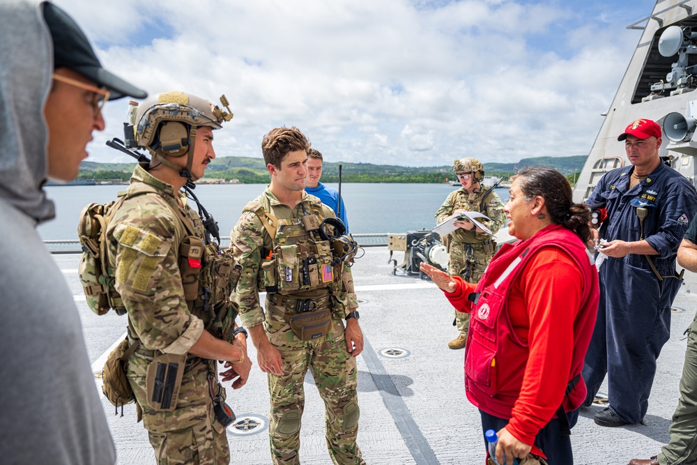 DVIDS - Images - EODMU5 Flight Deck Response Training Aboard LCS 14 ...