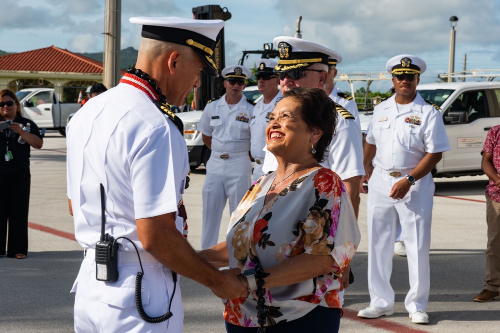 Peruvian Navy Training Ship B.A.P. Unión (BEV-161) Arrives in Naval Base Guam