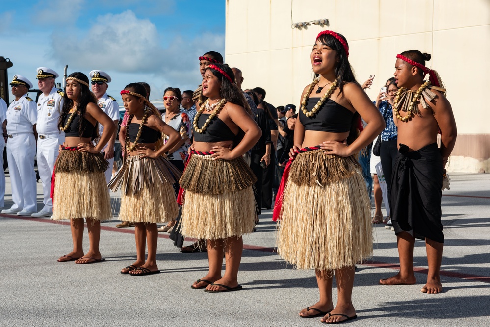 Peruvian Navy Training Ship B.A.P. Unión (BEV-161) Arrives in Naval Base Guam