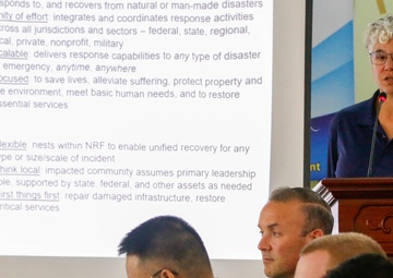 Pacific Partnership 2023 HA/DR Team, DARD Discuss Disaster Preparedness