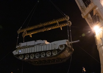 Night Port Ops for Bright Star 23