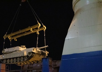 Night Port Ops for Bright Star 23