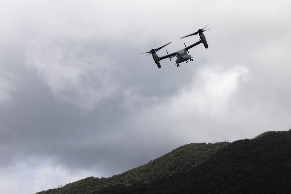 Jungle Leaders Course: MV-22 Osprey Jungle Insert