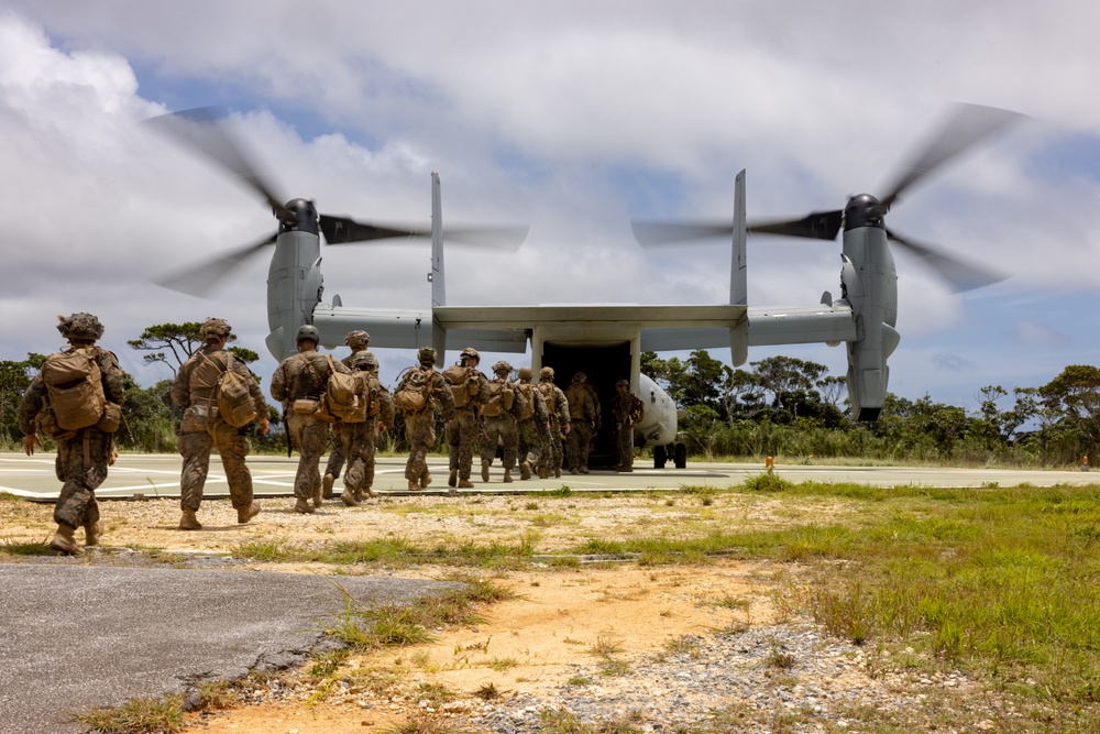 Jungle Leaders Course: MV-22 Osprey Jungle Insert