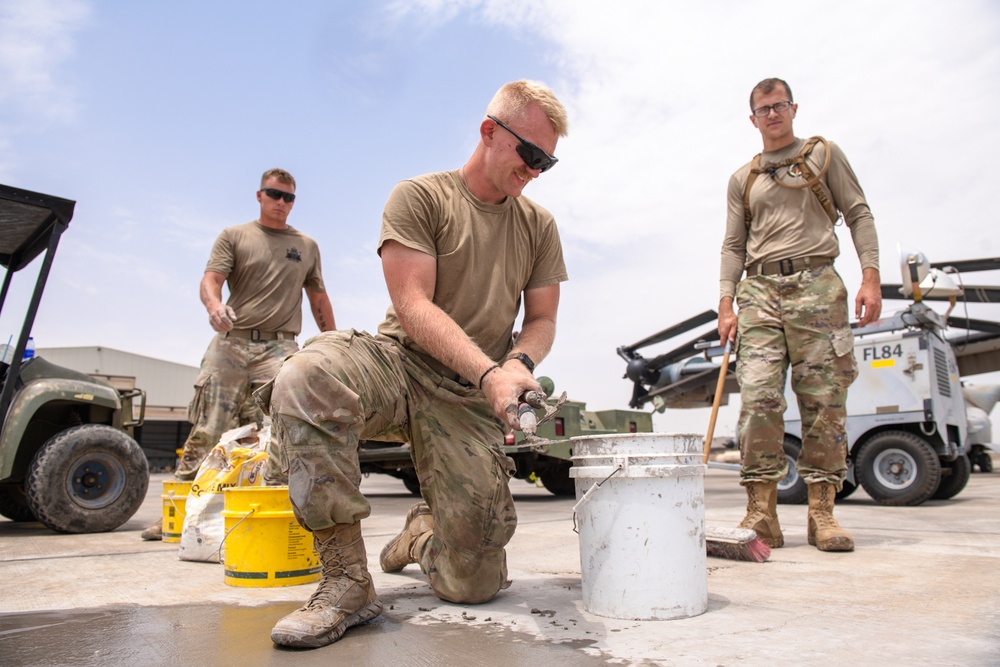 Air Force team conducts Airfield Assessment on Camp Lemonnier