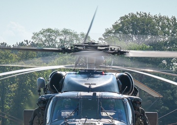 U.S., Serbian military forces conduct first flight formation in history: Rotary Wing Search and Rescue Operations