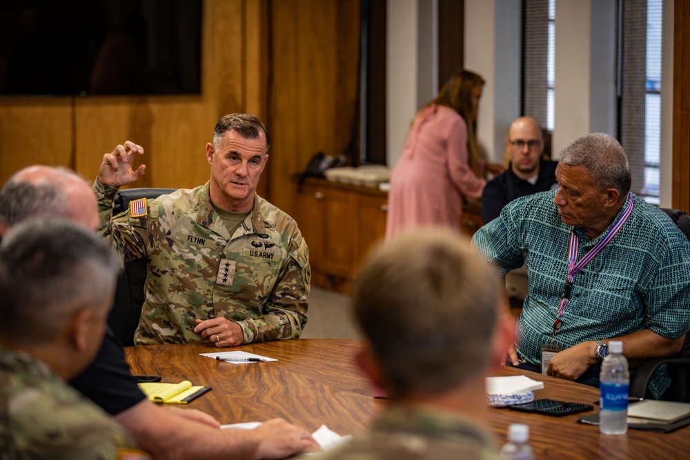 JTF-50 Command Visits Maui Wildfire Devastation