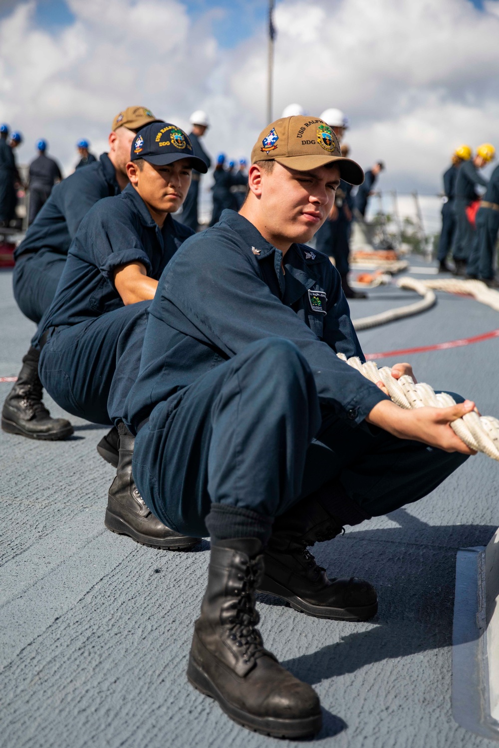 USS Ralph Johnson (DDG 114) visits Singapore.