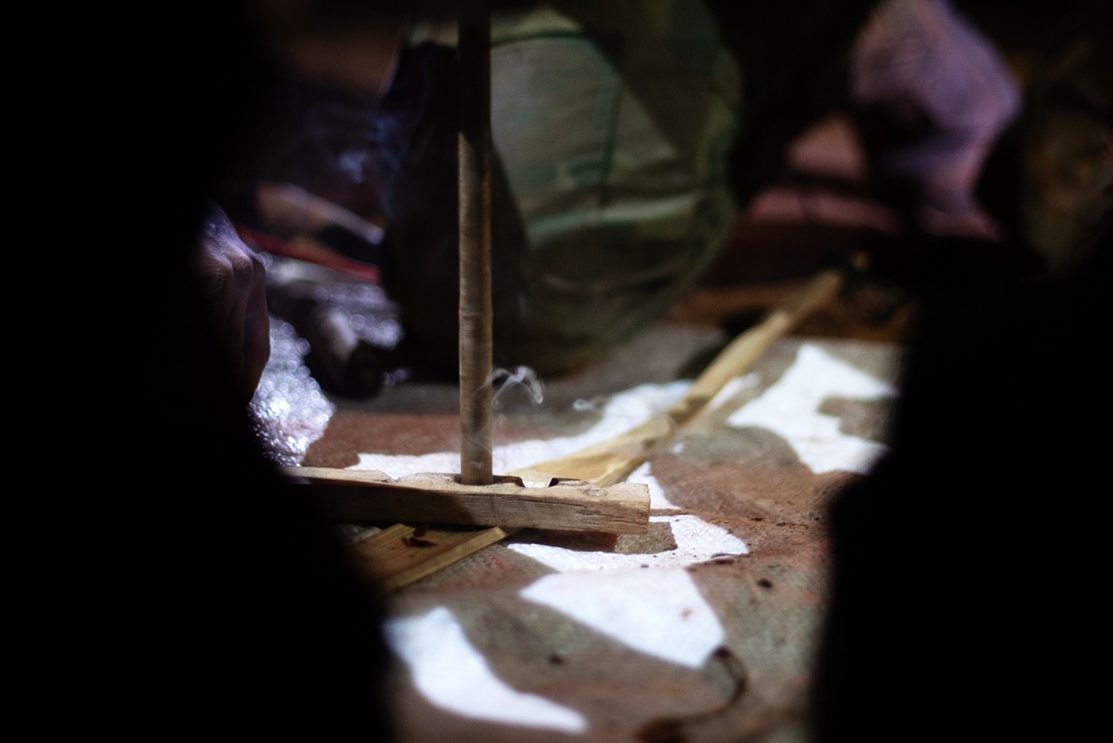 Blue Diamond Marines Learn to Survive in the Jungle from Brazilian Marine Corps during Exercise Formosa