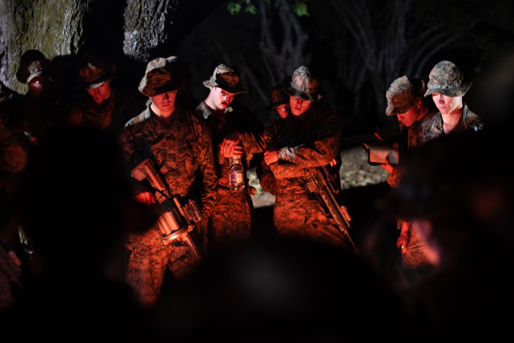 Blue Diamond Marines Learn to Survive From Brazilian Marine Corps