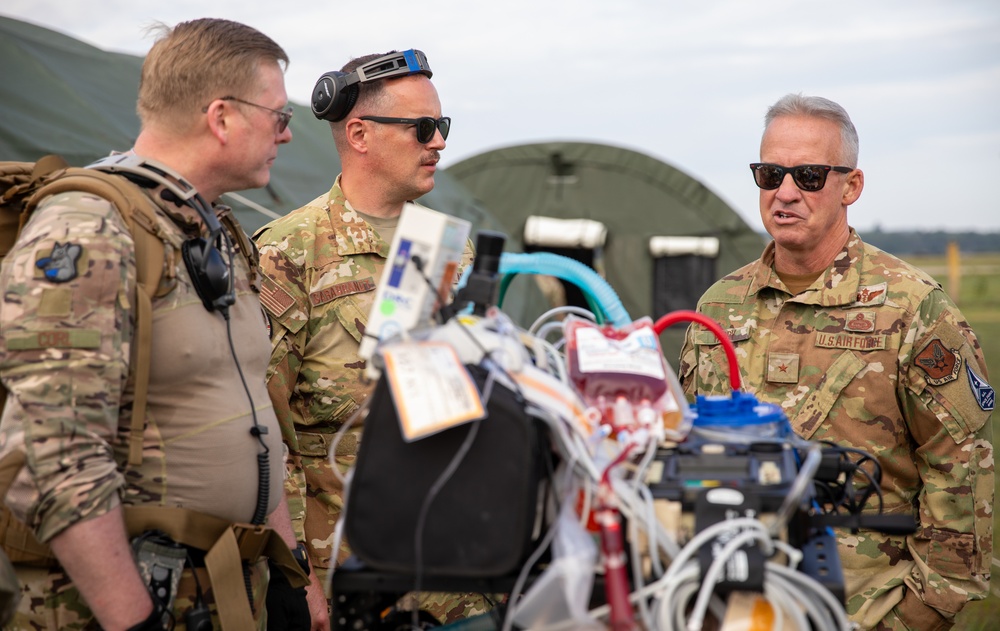 Joint Forces Conduct a Mass Casualty Evacuation Exercise During Northern Strike 2023