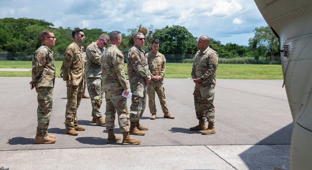 12th Air Force leaders visit JTF-Bravo