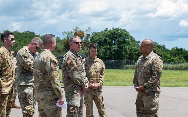 12th Air Force leaders visit JTF-Bravo
