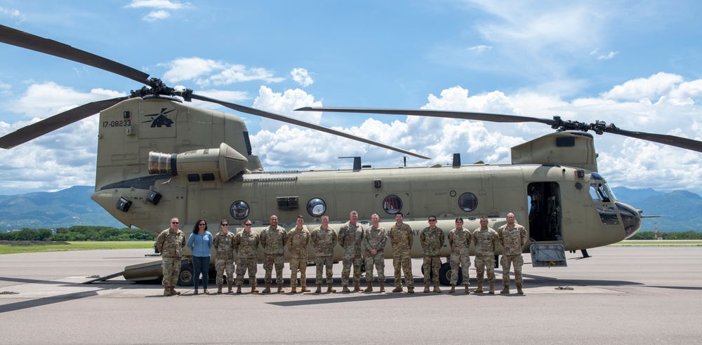 12th Air Force leaders visit JTF-Bravo