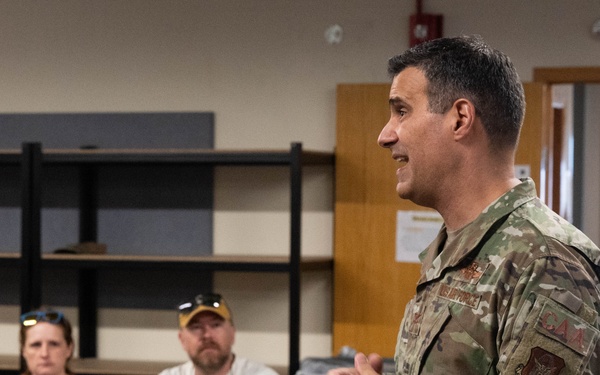 Rare Air: Civilian employers fly in a C-130 during the 934 AW's Employers Day