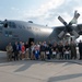 Rare Air: Civilian employers fly in a C-130 during the 934 AW's Employers Day