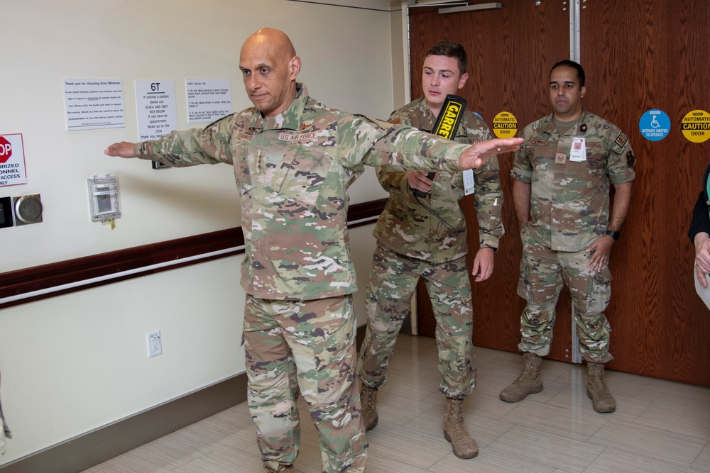 Air Education and Training Command commander visits Brooke Army Medical Center