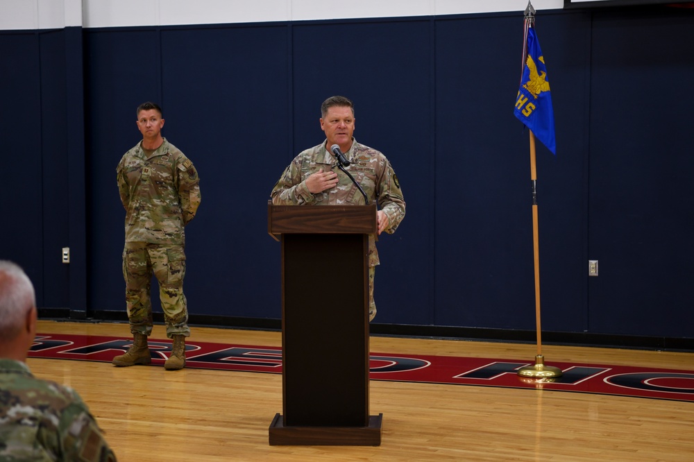 200th REDHORSE Change of Command