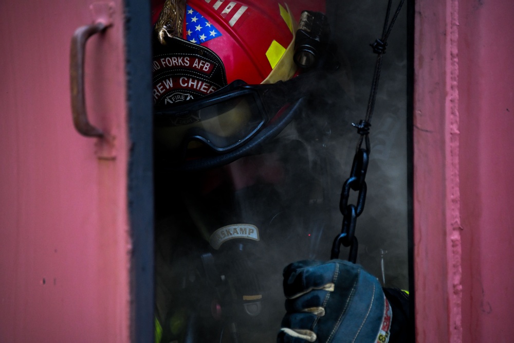 319th Reconnaissance Wing leadership experience live fire training