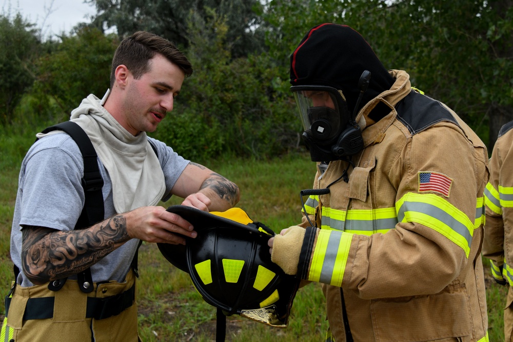 319th Reconnaissance Wing leadership experience live fire training