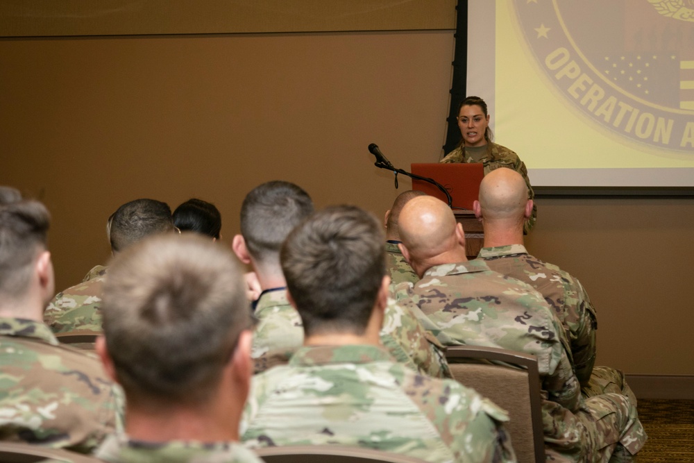 52nd Annual National Conference of the Enlisted Association of the United States: Maj. Katie Lunning