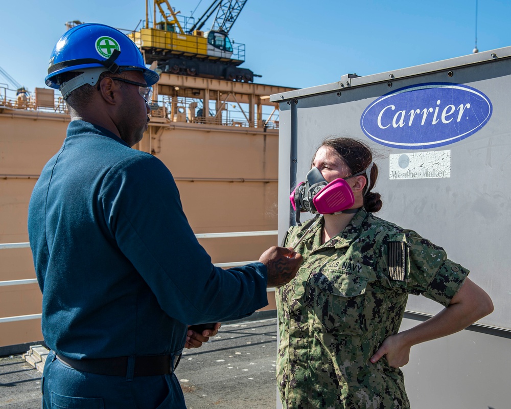 USS Essex In-Port Operations