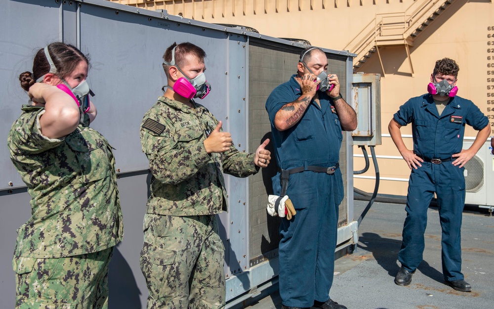 USS Essex In-Port Operations