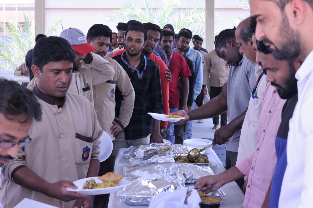 Zuhr Prayer and Lecture, Camp Arifjan, August 2023