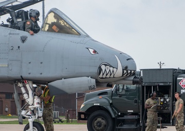 Iowa ANG integrates with Team Whiteman