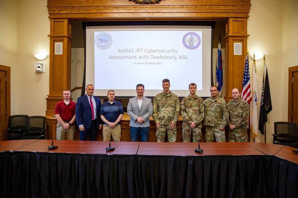 Mass Guard Cyber Team Assists Tewksbury