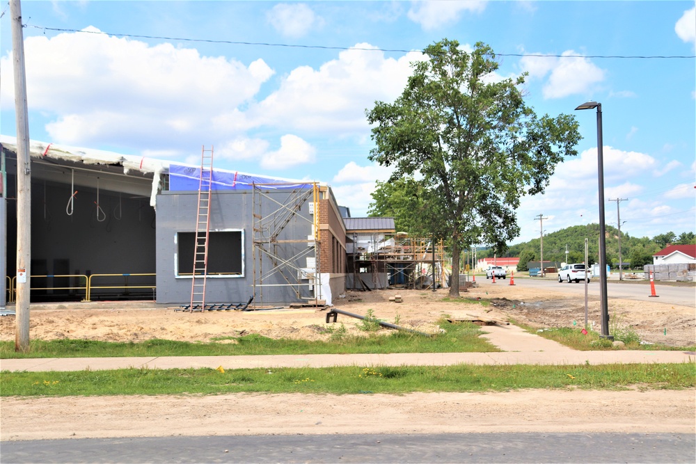 Renovation of Fort McCoy's Rumpel Fitness Center