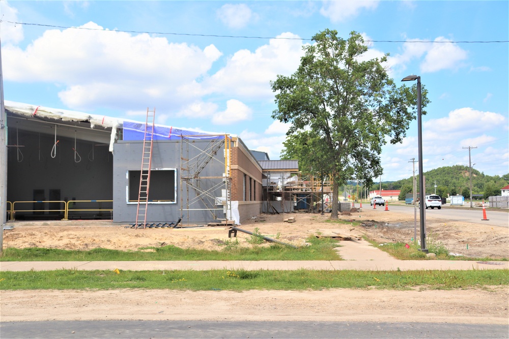 Renovation of Fort McCoy's Rumpel Fitness Center