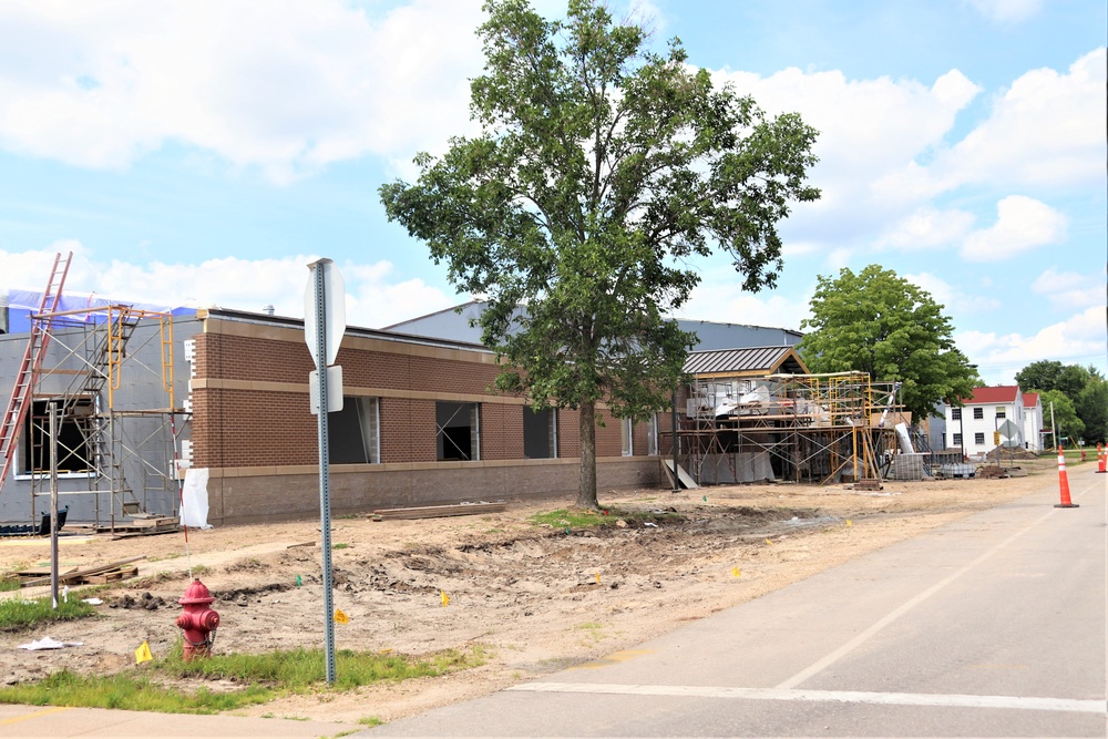 Renovation of Fort McCoy's Rumpel Fitness Center