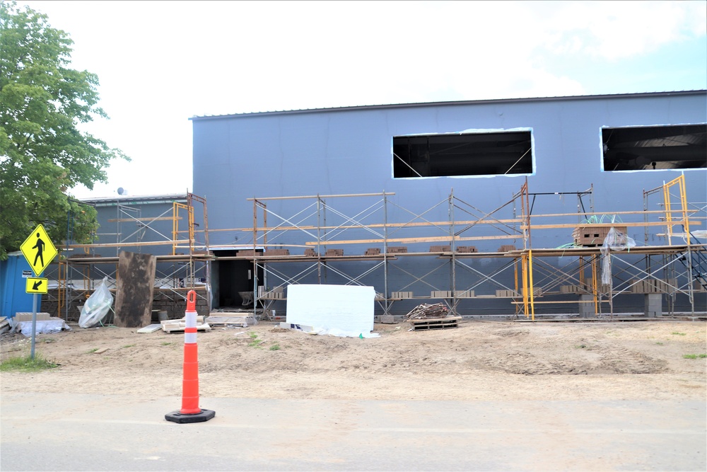 Renovation of Fort McCoy's Rumpel Fitness Center