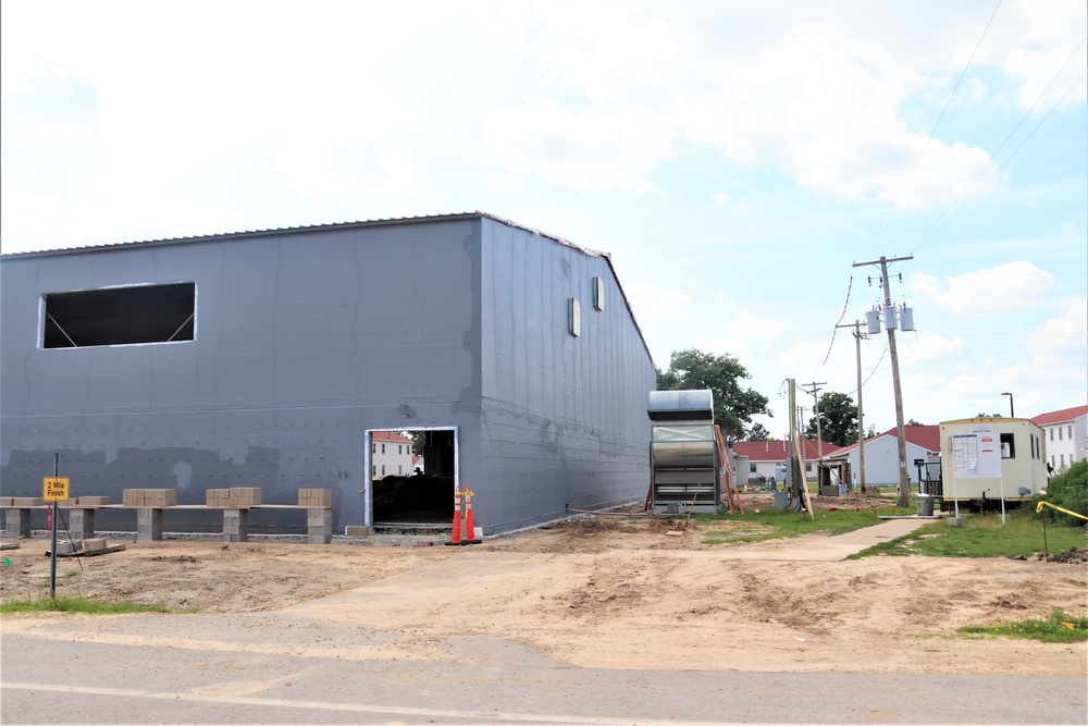 Renovation of Fort McCoy's Rumpel Fitness Center