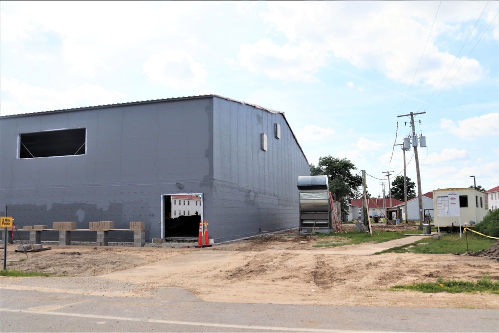 Renovation of Fort McCoy's Rumpel Fitness Center