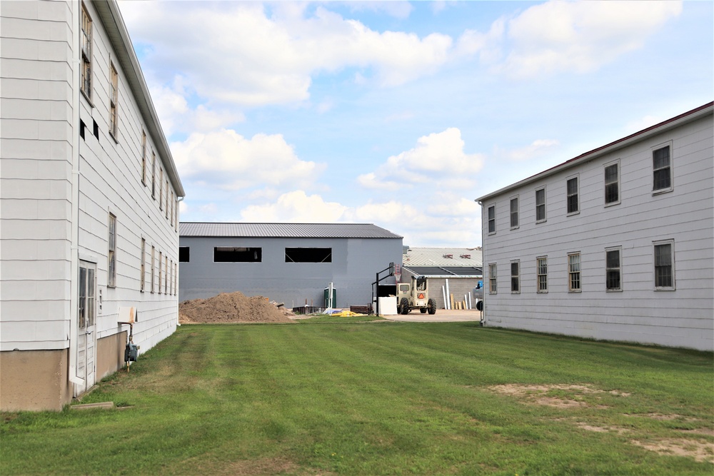 Renovation of Fort McCoy's Rumpel Fitness Center