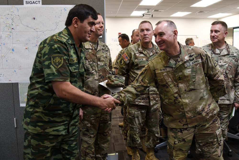 Virginia senior leaders visit Regional Cooperation 23