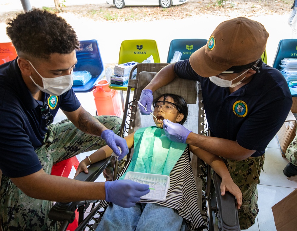 Pacific Partnership 2023 Hosts Pediatric Dental Clinic