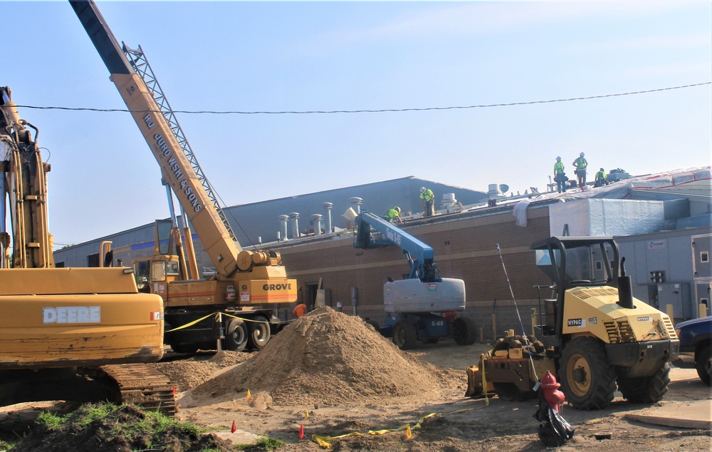 Renovation of Fort McCoy's Rumpel Fitness Center