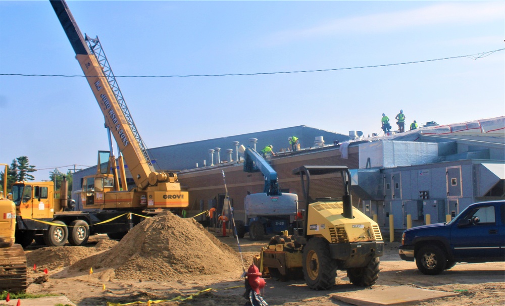 Renovation of Fort McCoy's Rumpel Fitness Center