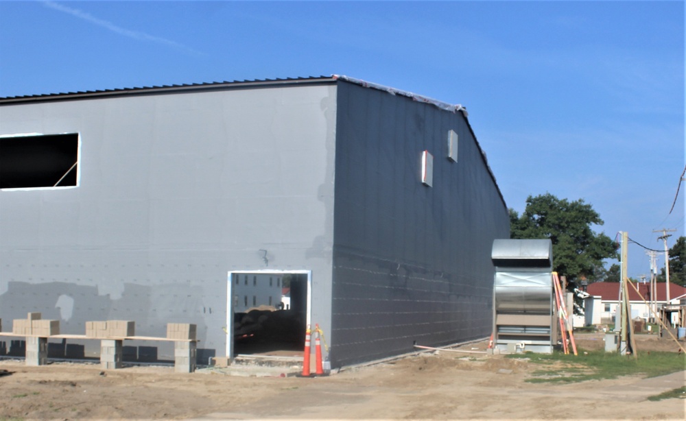 Renovation of Fort McCoy's Rumpel Fitness Center